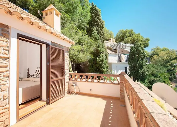 Sunny House With Great Sea Views, 3 Terraces, Private Heated Pool And Sauna